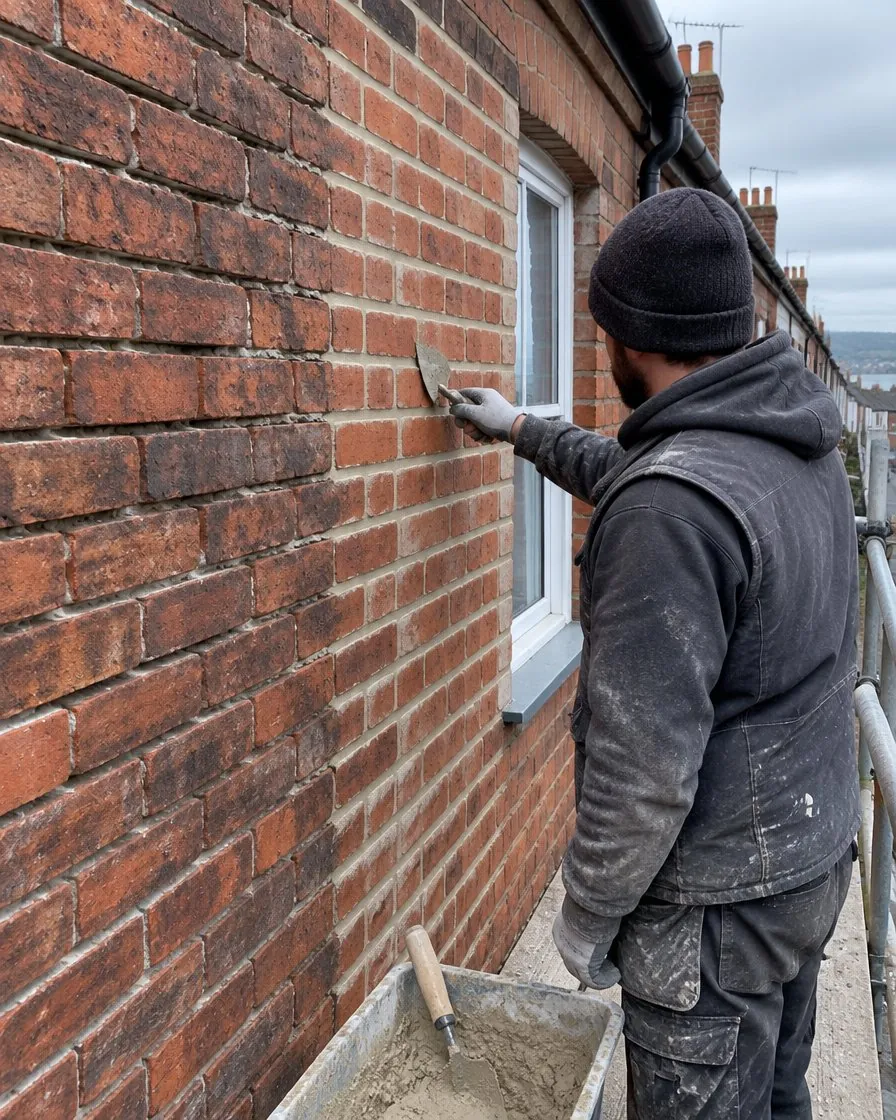 Brickwork and repointing in Camelford
