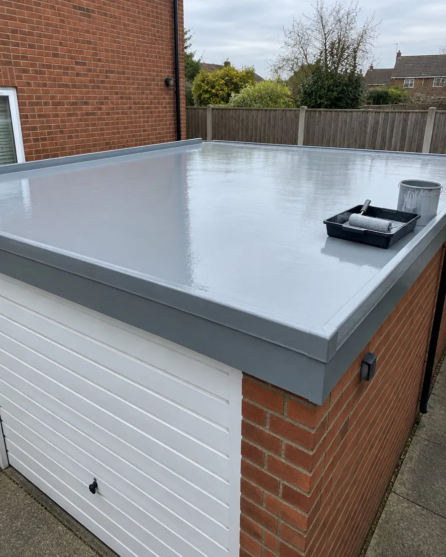 GRP fibreglass roofing in Camelford