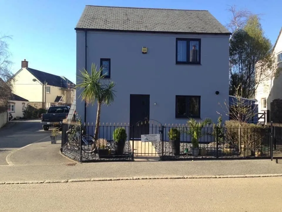 Finished exterior painting and roofline work in Camelford